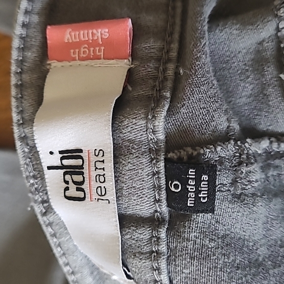 CAbi #3565 High Waist Skinny jeans Size 6 - Picture 8 of 8